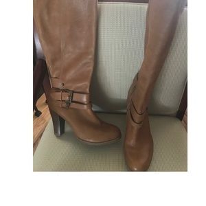Camel/Light Brown Knee High Boot